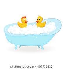 Yellow Bath Duck Bathroom Tub Foam Stock Illustration 1504568900 Duck Drawing Illustration Vector Illustration