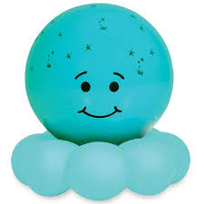 Cloud B Blue Twinkles To Go Octo Night Light Magic Beans