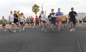 The relay covers the same course as the full marathon. Inaugural Half Marathon Relay Race Raises Funds For Local Charity Davis Monthan Air Force Base Article Display