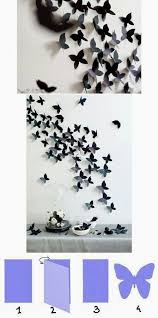 In this post, we will show you how to make decorative butterfly wall art for your home decor. Beautiful Butterfly Wall Decoration Best Diy Ideas Diy Butterfly Decorations Diy Butterfly Decor Tutorials