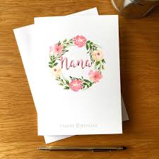 Happy Birthday Greeting Card For Grandmother Grandmother Birthday Card Happy Birthday Grandma Birthday Etsy Birthday Cards For Mum Birthday Cards For Mother Grandma Birthday Card