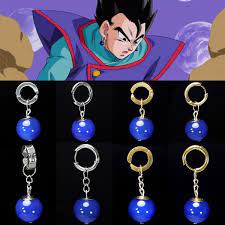 Union) is the process of merging two or more separate beings into one, combining their attributes, from strength and speed to reflexes, intelligence, and wisdom. Dragon Ball Z Vegetto Potara Blue Son Gohan Cosplay Costume Prop Son Goku Earrings Ear Stud Wish
