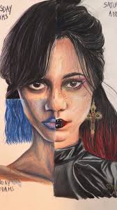 Addams Family Eraserhead Art