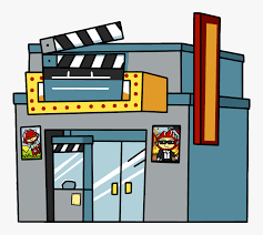 Cinema Clipart Movie Theatre Movie Theater Cartoon Png Transparent Png Transparent Png Image Pngitem Cartoon couple driver characters sitting, watching movie at big screen of open air cinema theater, outdoor festival car film party at night background. cinema clipart movie theatre movie