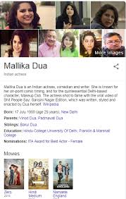 Get more info like birth place, age, birth sign, biography, family, relation & latest news etc. Mallika Dua Trolls As She Slams The Social Media Patriots Vishesh Baat News
