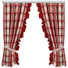 In rot 2 er pack set mit reihband rot weiss kariert vorhang übergardine 145 x 140 cm review. 2er Set Dekoschal Hetty Rot Kariert Rusche Amavendi De