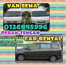 Syarikat kami menyediakan perkhidmatan kereta sewa pandu sendiri di sekitar kuala terengganu, marang dan kuala nerus. Van Sewa Mpv Sewa Perak Sri Iskandar Lumut Sitiawan Bota Manjung Home Facebook