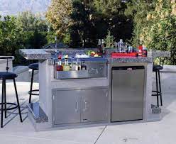 We are the home depot of outdoor kitchens! Pre Built Outdoor Kitchen Grill Island Let Us Design Yours