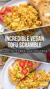 Easy Vegan Tofu Scramble Recipe Tofu Scramble Vegan Tofu Scramble Easy Vegan