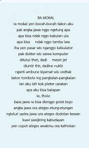We did not find results for: Apa Isine Geguritan Kasebut Mohon Bantuannya W Brainly Co Id