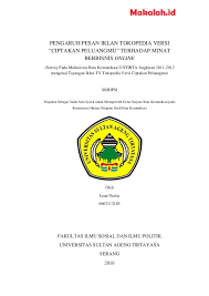 Kelengkapan referensi skripsi pun hendaknya teman teman perhatikan betul. Contoh Judul Skripsi Manajemen Sdm Yang Unik Contoh Surat