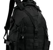 Mochila Táctica Militar Multifuncional Para Senderismo Color Negro