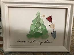 Pin By In Stitches On My Sea Glass Art Sea Glass Crafts Beach Glass Crafts Pebble Art Ideas