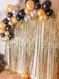Black And Gold Balloon Arch Pin On Kathy S Board