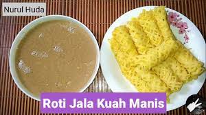 Kuah yang lebih lazat digandingkan dengan roti jala dapat 2 sudu besar tepung jagung (untuk memekatkan kuah). 22 Resepi Roti Jala Kuah Manis Lembut Sampai Petang Youtube
