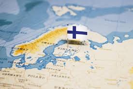 On finland map, you can view all states, regions, cities, towns, districts, avenues, streets and popular centers' satellite, sketch and terrain maps. The Flag Of Finland In The World Map Stock Photo Image Of Itinerary Destination 155732148