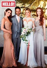 The girls aloud star is set to become a mum for the third time with her husband justin scott, after confirming the happy. Kimberley Walsh And Justin Scott Marry In Luxurious Barbados Wedding Easy Weddings Uk