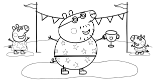Peppa pig coloring pages family coloring pages dog coloring page free coloring sheets cartoon coloring pages colouring pages coloring books peppa pig familie peppa pig. Peppa Pig Coloring Pages Print For Free Wonder Day Coloring Pages For Children And Adults