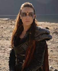 Lexa sat on the familiar throne, her legs dropped carelessly over the edge as her hands toyed with a lexa looked up with raised brows, not in shock more. Lexa L The 100 Home Facebook