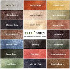 39 Hand Picked Brick Stain Color Chart