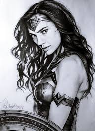 40 Magical Superhero Pencil Drawings Bored Art Wonder Woman Drawing Gal Gadot Wonder Woman Wonder Woman Art Minimalist artwork has been popping up more and more and now, the beloved comic book. 40 magical superhero pencil drawings