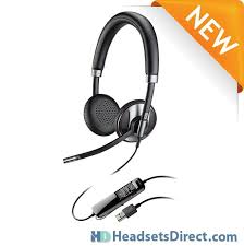 Plantronics C725 Usb Computer Pc Headset Plantronics Headset Usb