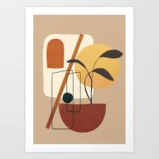 Buy Abstract Shapes No 17 Art Print By Cityart7 Worldwide Shipping Available At Society6 Com Just One Of Millions Of High Qual Abstract Shapes Art Art Prints