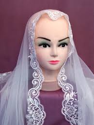 Lace Head Covering Chapel Veil Orthodox Mantilla Catholic Mantilla Latin  Mass Mother's Day Gift Wedding Veil