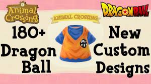 180 Dragon Ball Animal Crossing New Horizons Custom Designs Codes Passage D Animaux Animaux Dragon