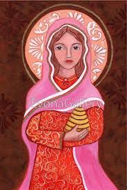 Saint Abigail The Patron Saint Of Bee S And Beekeepers Etsy In 2020 Patron Saints Christian Gifts Christian Art