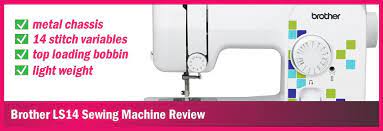 Brother Ls14 Sewing Machine Review Textile Futures