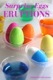 Surprise Eggs Eruptions Easter Science Activity Easter Science Easter Science Activity Easter Activities For Kids