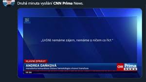 Zpravodajská stanice cnn prima news startuje už dnes, 3. Konkurence Ct24 To Spis Novy Cesi Hodnoti Cnn Prima News Vadi Jim Zastarala Data A Pruzkumy Nezname Agentury G Cz