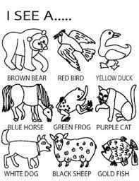 Eric carle coloring pages excelent picture ideas very hungry caterpillar pages_31087 png. Brown Bear Brown Bear What Do You See Coloring Pages By Art With Miss Carey