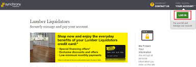 Also the sales associates will tell you if they are going to. Lumber Liquidators Credit Card Login Activation Payment