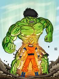 And if the hulk doesn't die from that, in an ironic fate, broly throws the hulk into a nearby sun, lol. Artstation Dragon Ball Jonathan Terrasse