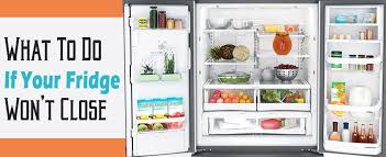 What To Do When My Fridge Door Won T Stay Closed Fridge Door Fridge Locker Storage
