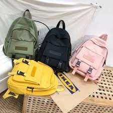 A woman can also carry a fashionable backpack when she is heading to work. Backpack Women Backpack Fashion Women Shoulder Bag Solid Color School Bag For Teenage Girl Children Backpacks Travel Bag Moon Ray Shop