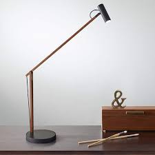 Plus, you can adjust the light levels from cool to warm based on your preference or how much light you need. Ads360 Collection Crane Walnut Wood And Black Led Desk Lamp 7x194 Lamps Plus