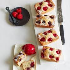Financiers Goldbarrenkuchlein Mit Himbeeren Rezept Rezept Rezepte Essen Und Trinken Himbeeren