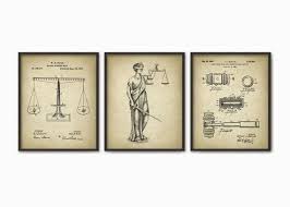 Abogado Oficina Decoracion Juego De 3 Impresiones La Dama Attorney Office Decor Law Office Decor Lawyer Office