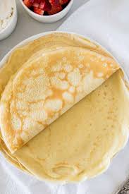 Easy Crepe Recipe In 2020 Easy Crepe Recipe Dessert Recipes Easy Instant Recipes