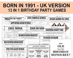 Do you know the secrets of sewing? 30th Birthday Game Etsy