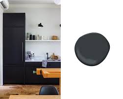 If you are afraid of a color looking too primary blue, this is a really safe bet for a deep toned neutral navy. How To Paint Your Kitchen Cabinets Holistic Home Designer