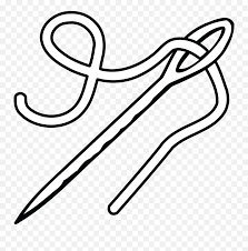 Make the other edge pointed. Drawing Needles Easy Transparent U0026 Png Clipart Free Download Needle And Thread Clipart Syringe Clipart Png Free Transparent Png Images Pngaaa Com