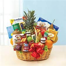 1800 flowers fruit gourmet basket. 1 800 Flowers Deluxe Fruit Gourmet Basket Mundelein Il
