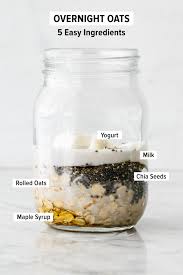 This overnight oats recipe has only about 265 calories. Easy Overnight Oats 6 Amazing Flavors Downshiftology
