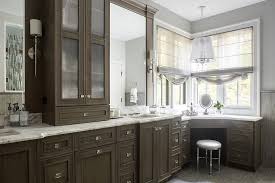 We did not find results for: Brown Oak Bathroom Cabinets With Corner Makeup Vanity Transitional Bathroom