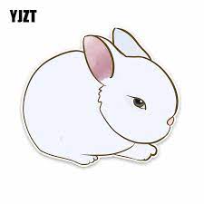 Hewan juga dapat merasakan apa yang terjadi di sekitar mereka. Yjzt 13 8cm 12 Cm Kartun Kelinci Lucu Pvc Hewan Stiker Mobil Stiker C29 0281 Mobil Stiker Aliexpress