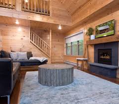Stylish Log Cabin Interiors View Our